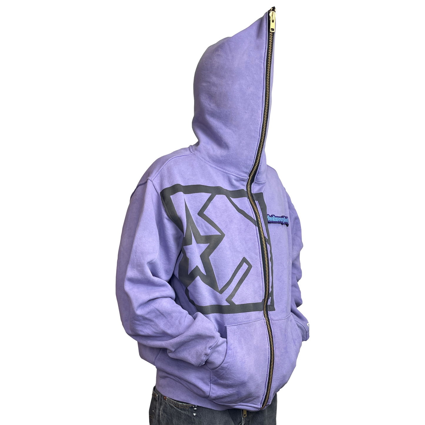 FUCKonFUCKoff+FULLZIP HOODIE+PREMIUM